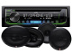 JVC KD-R992BT & Rockford Fosgate PRIME-högtalare