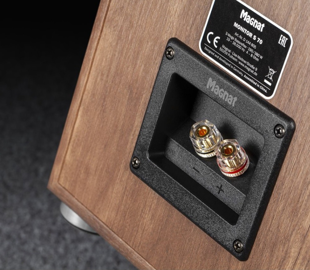 Marantz Model M1 & Magnat MS70 2.0 stereopaket, valnöt