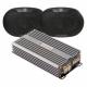 DLS Performance M369 & Reference CCi-2, högtalarpaket Högtalarpaket med två högtalare och en förstärkare.