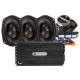 4-pack DLS Performance M369 & Performance Evolution PE4.150, hatthyllepaket 4-pack DLS Performance M369 & Performance Evolution PE4.150, hatthyllepaket