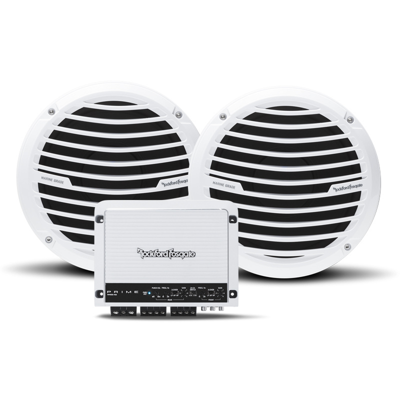 2 pack Rockford Fosgate RM110D4 & M400-4D