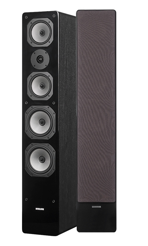 JBL MA510 med Dynavoice Challenger-högtalare och CSB-V12, 5.1 hemmabiopaket