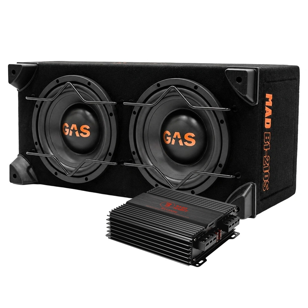 GAS MAD B1-210S med RA1200W, 2x10 tums baspaket