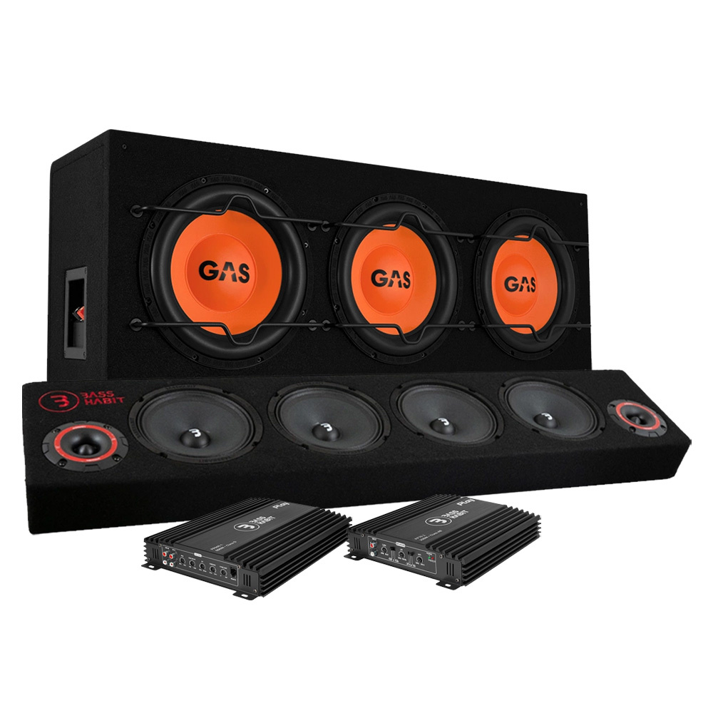 GAS MAD B1-310 baspaket med SPL64 raggarplanka och slutsteg.