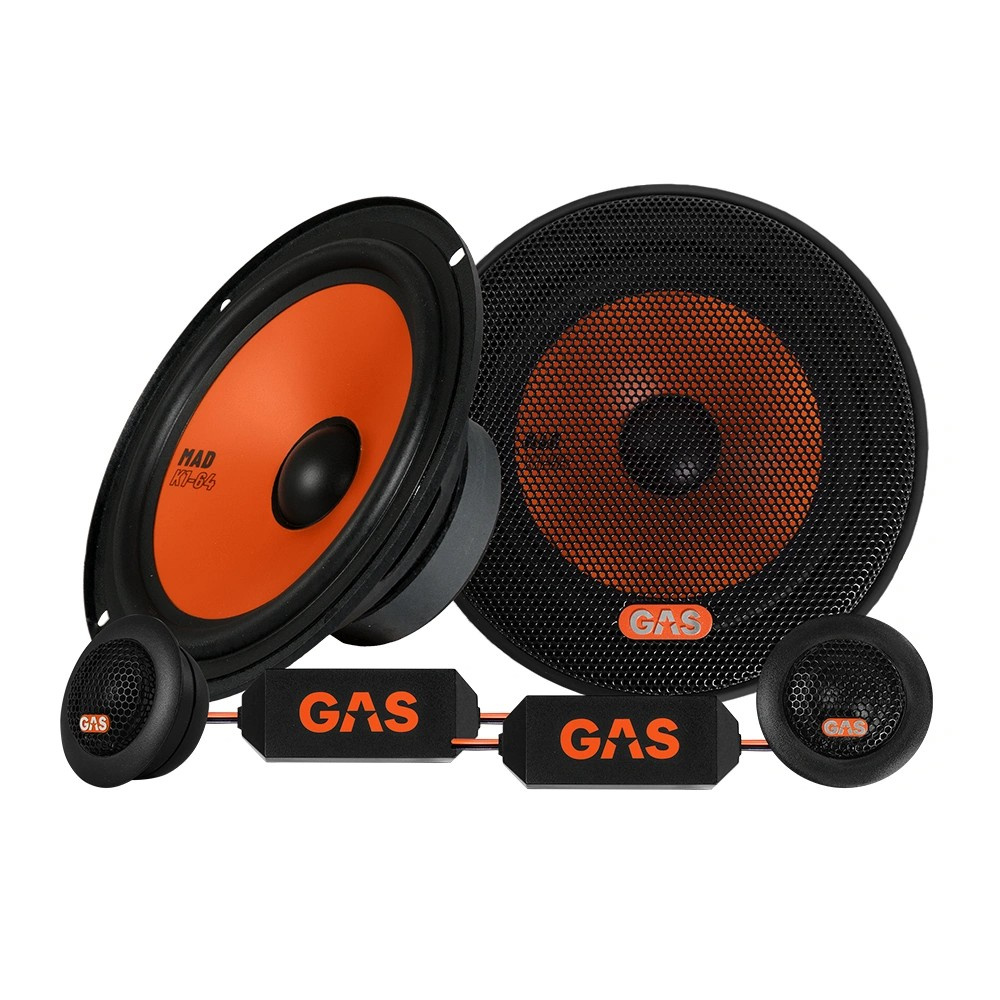 GAS MAD M210-BTR med MAD K1 och X1-högtalare, bilstereopaket