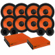 GAS MAD PM1-84 & MAD PT1-254 SPL-paket med två steg, large Ljudpaket med subwoofers, högtalare och förstärkare från GAS.