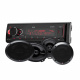 GAS MAX M140-BTX & Rockford Fosgate PUNCH-högtalare, bilstereopaket Bilstereopaket med GAS Max M140-BTX och Rockford Fosgate PUNCH-högtalare.