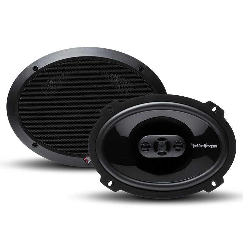 Bilstereopaket med högtalare från Rockford Fosgate. Modellerna M140-BTX.