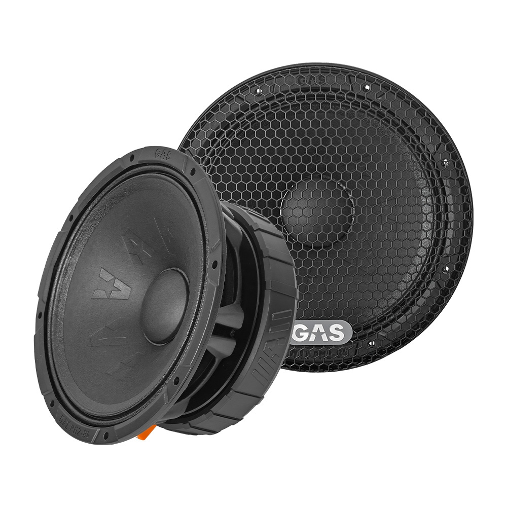 2-pack GAS MAX PM2-84, 8 tums midbas/mellanregister