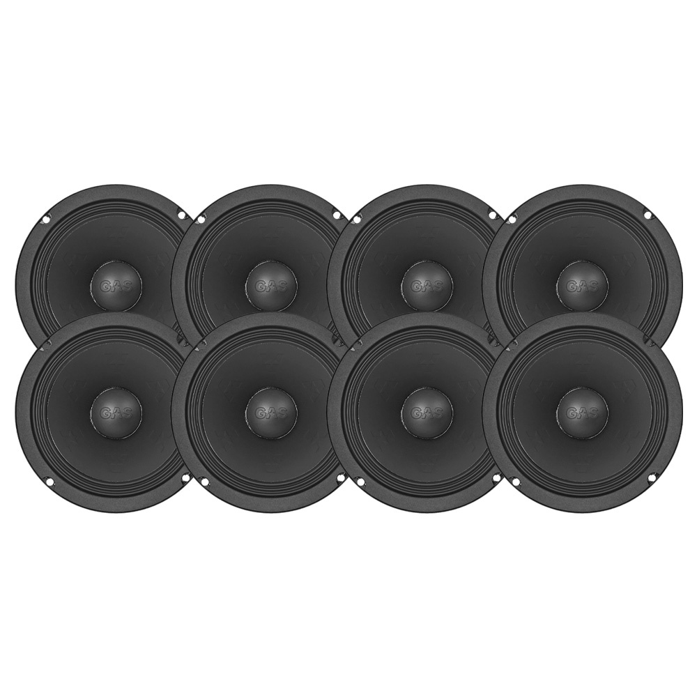 8-pack GAS MAX PMW1-64N, 6.5 tums neo-midbasar