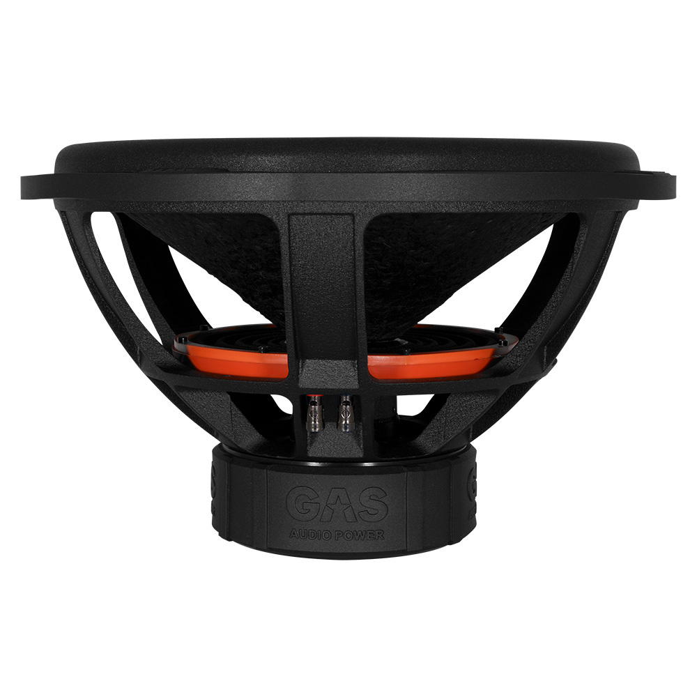 En subwoofer från GAS med kraftfull design och robust konstruktion.