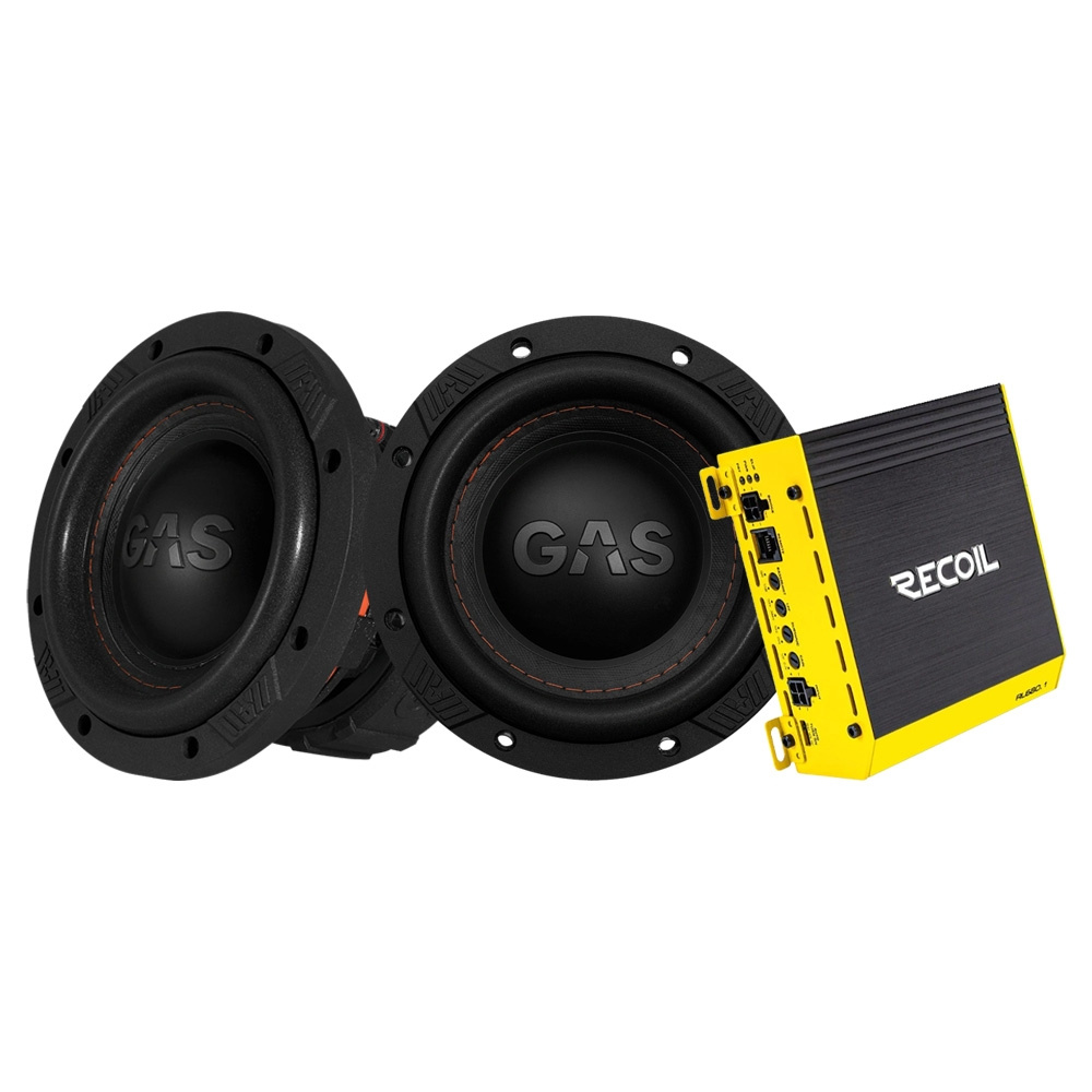 2-pack GAS MAX S1-6D1 med Recoil RL680.1, 2x6.5