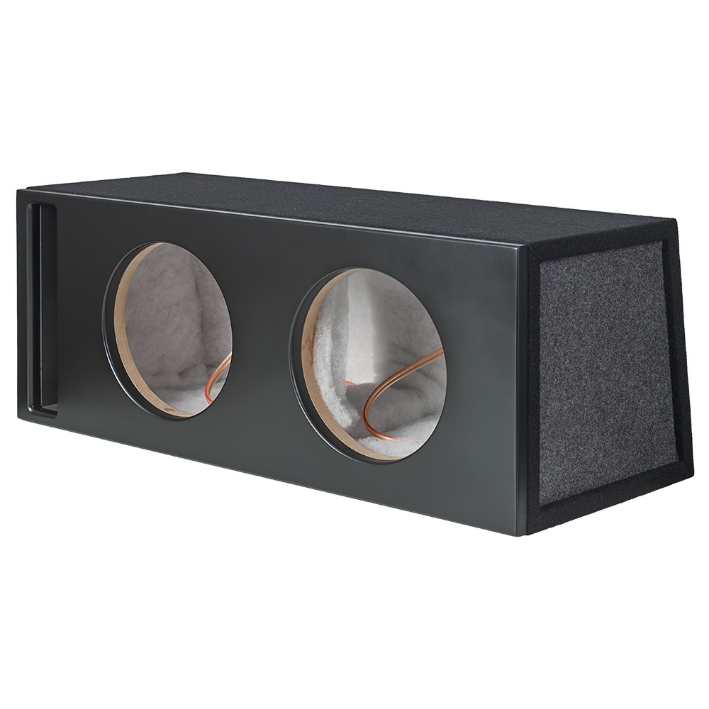 Portad 2x10 tum Comp-låda med 2st GAS MAX S2-10D1