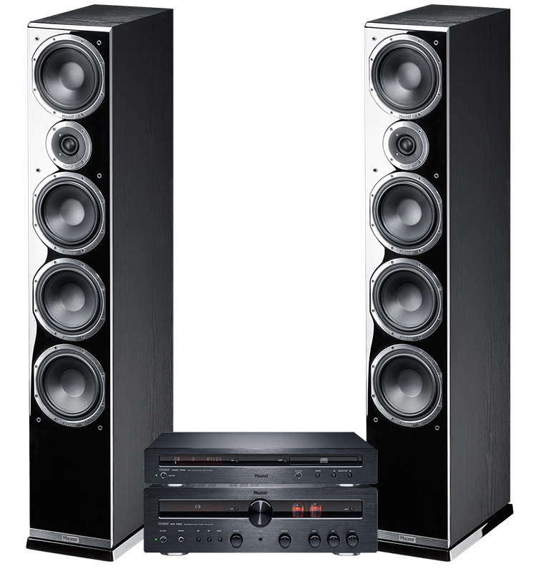Magnat MR780 & MCD750 med Shadow 209, stereopaket
