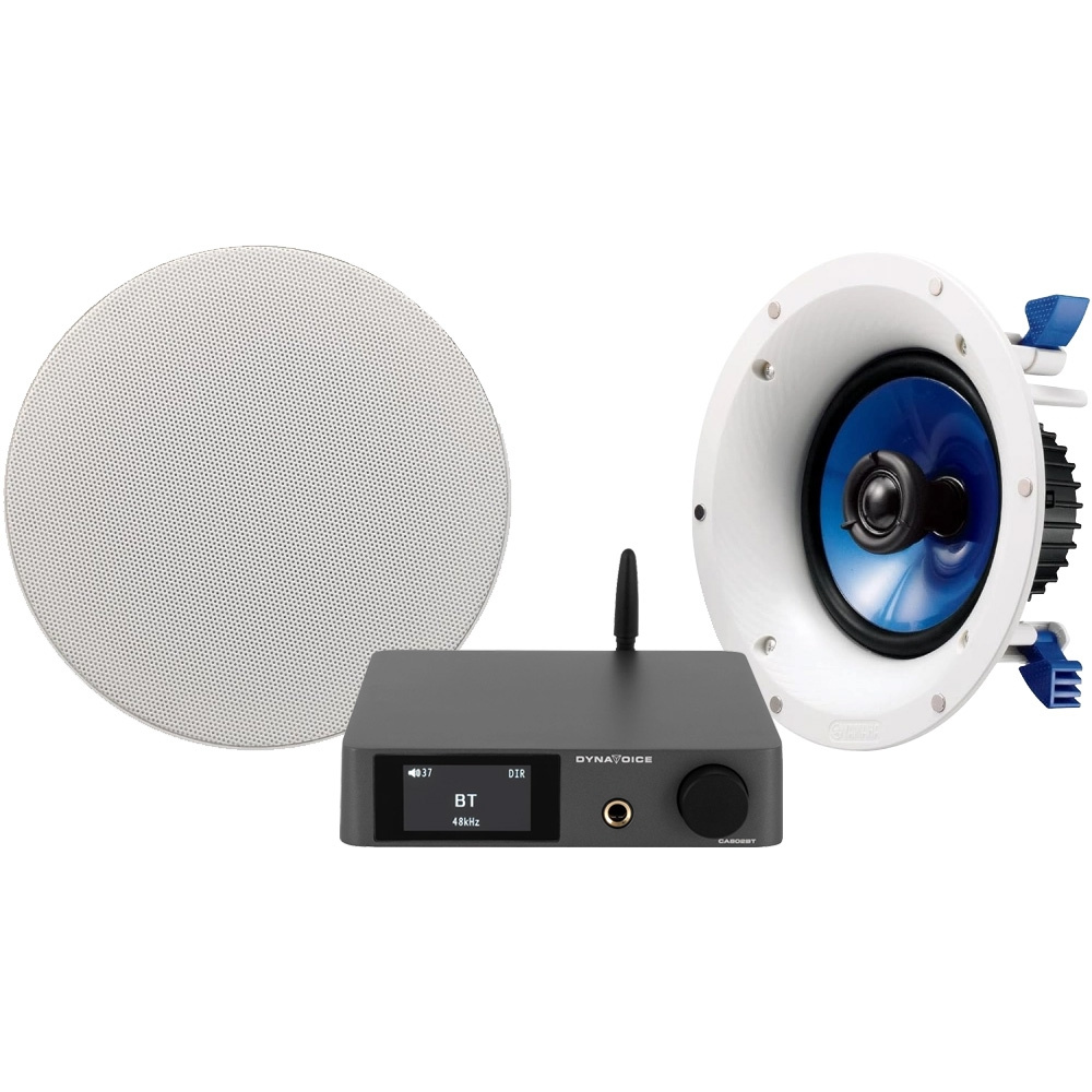 Yamaha NS-IC600 med Dynavoice CA802BT, inbyggnadspaket