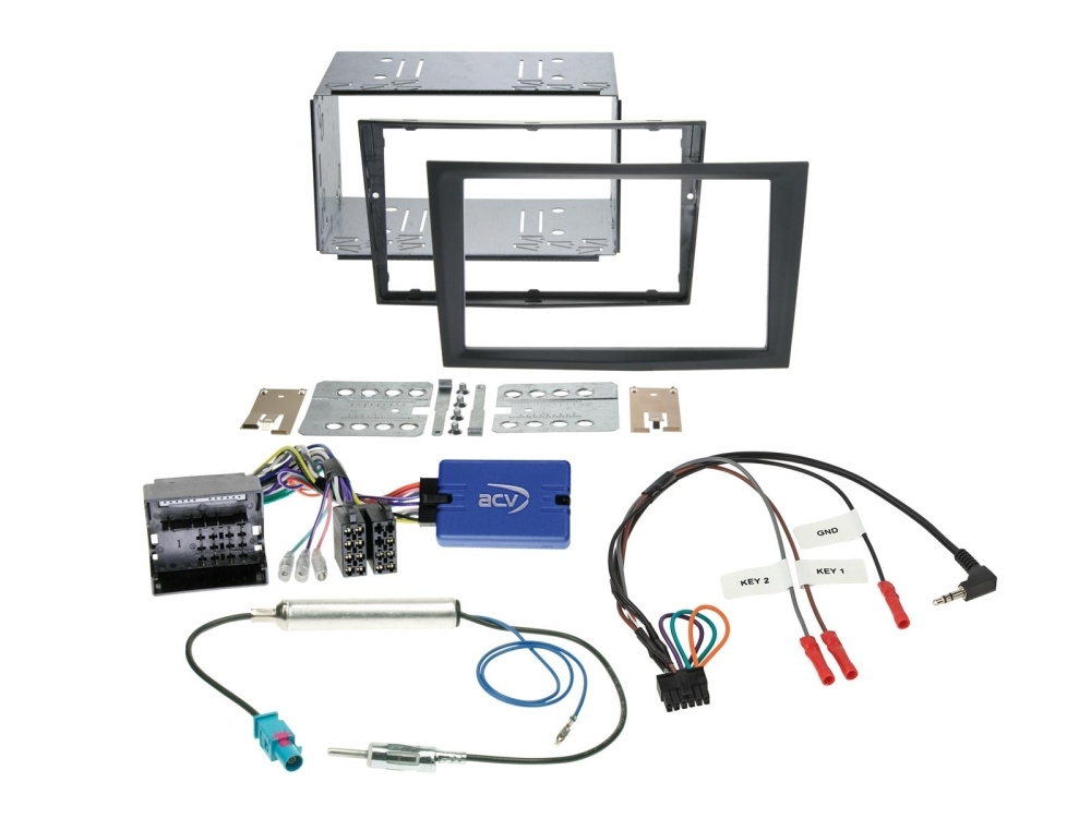 JVC KW-M695DBW bilstereopaket till Opel 2005-