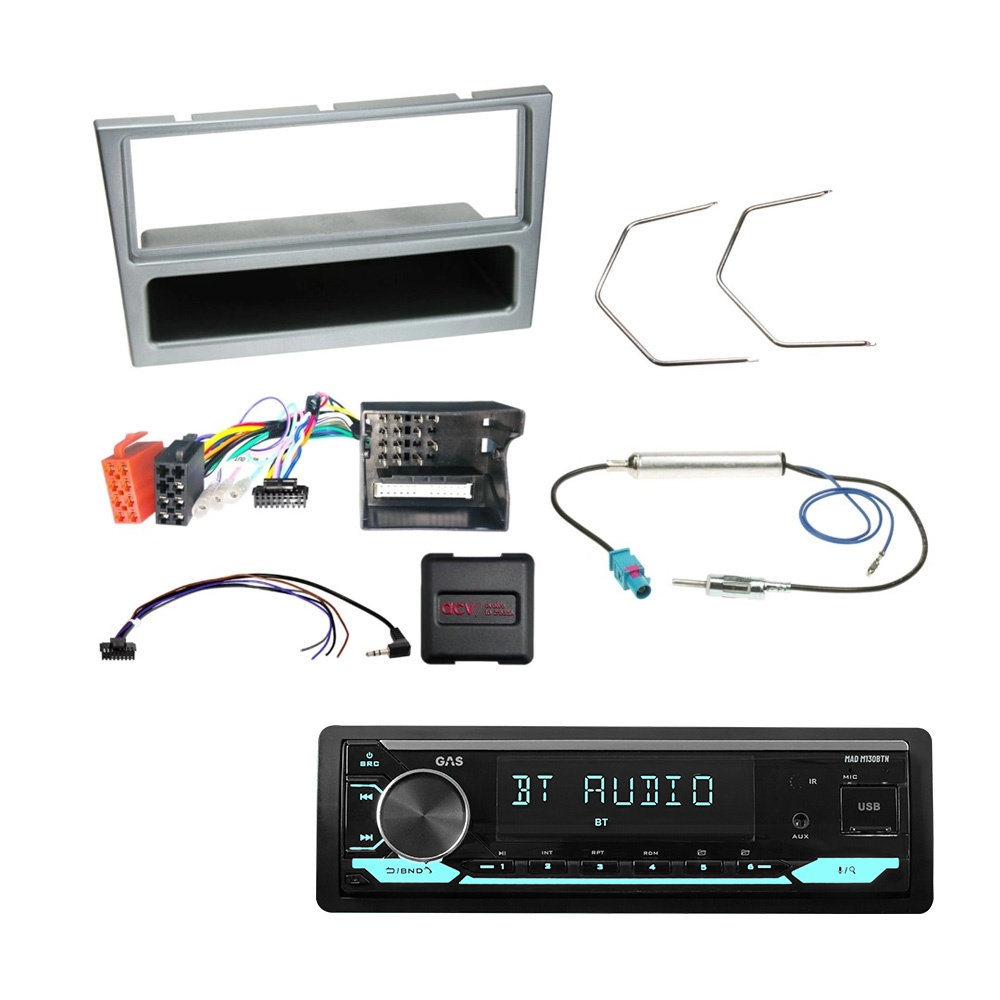 GAS MAD M130-BTN bilstereopaket till Opel 2005-