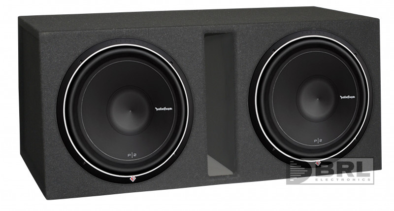 2st Rockford Fosgate P2D415 i GAS GV-låda