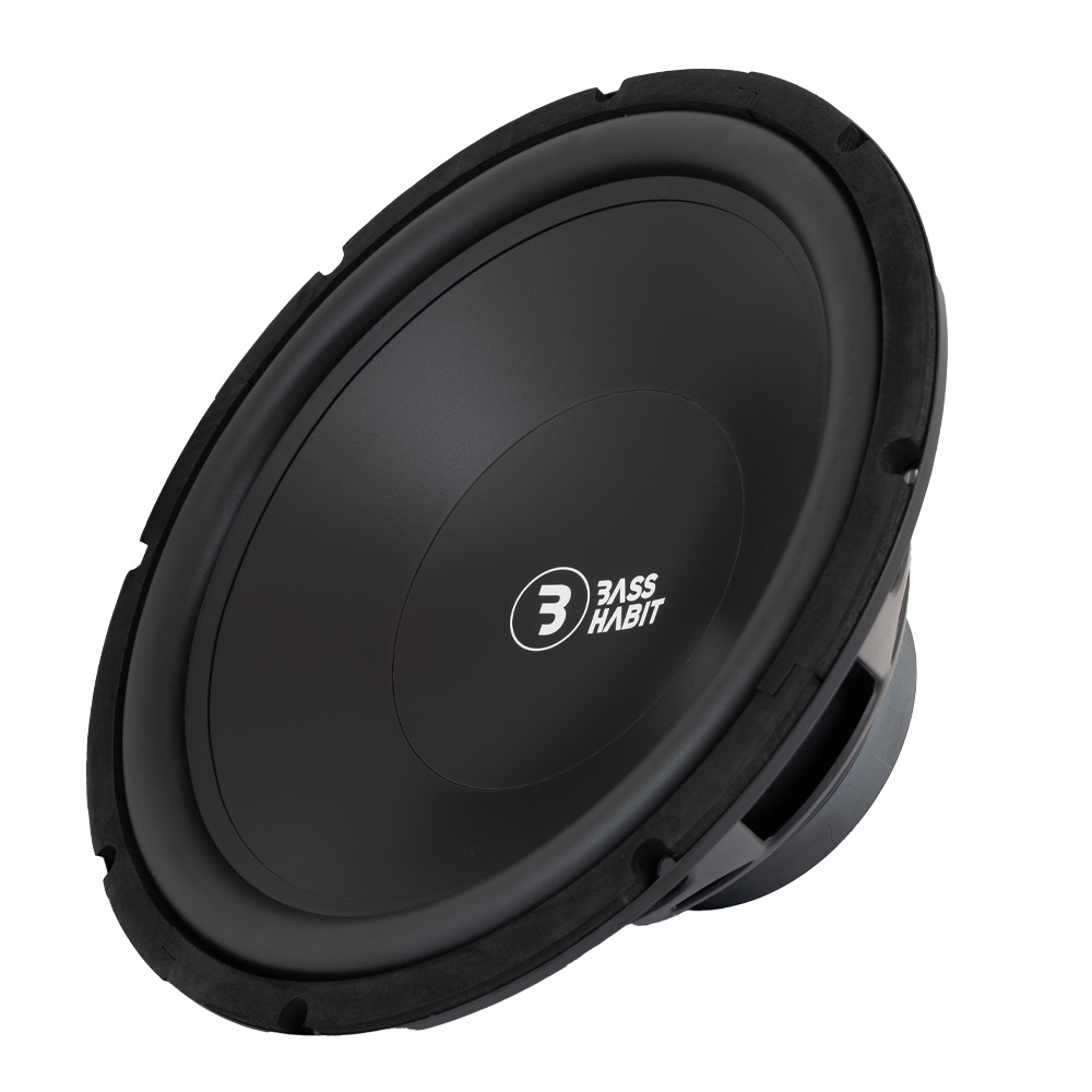2-pack Bass Habit P380 i baslåda & SPL ELITE 1200.1DF, baspaket