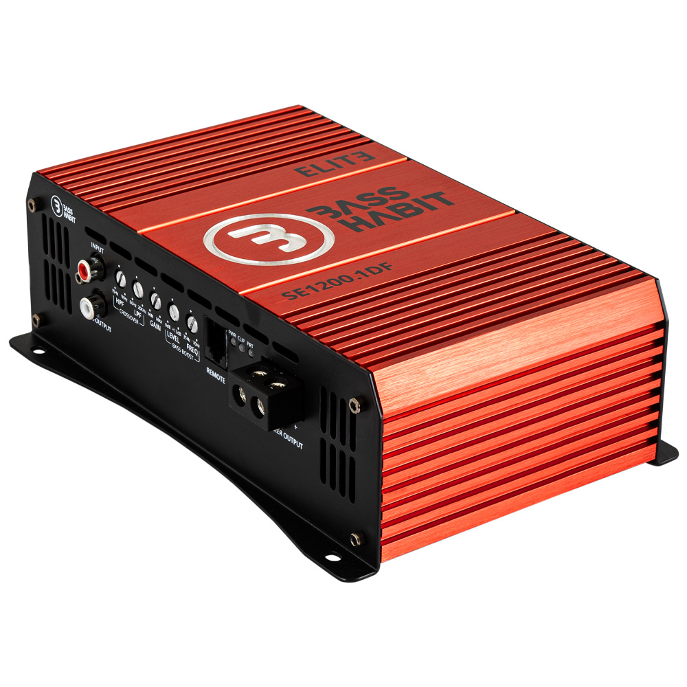 2-pack Bass Habit P380 i baslåda & SPL ELITE 1200.1DF, baspaket