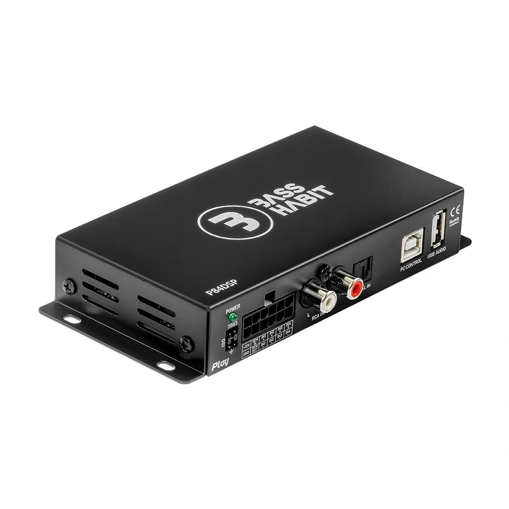 Bass Habit P84DSP, 8-kanalig ljudprocessor/DSP till Volvo 2007-2016 (Performance)