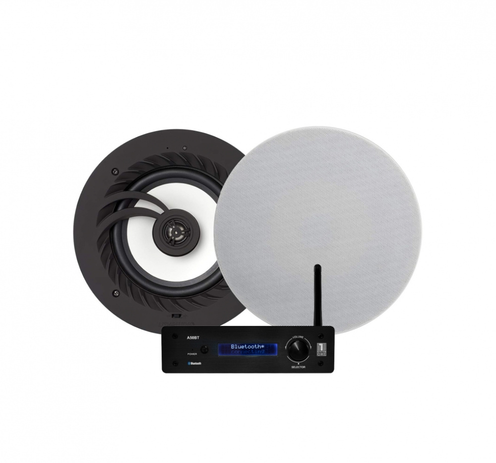 System One A50BT med Lithe Audio Passive IP44, inbyggnadspaket