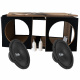 2-pack Bass Habit PL300 2x12 tums baslåda, i byggsats Basslåda byggsats med två 12-tums högtalare och tillbehör.