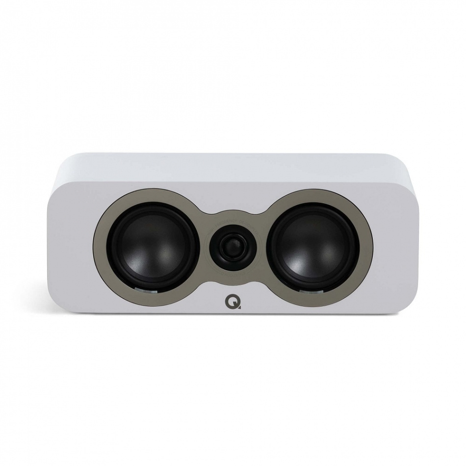Q Acoustics 3050c 5.0 högtalarpaket med center och surround, vitt