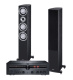 Magnat MR780 & Quantum 727 svarta, stereopaket Magnat MR780 & Quantum 727 svarta, stereopaket