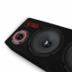 Rockford Fosgate R2-2X12 med SPL64, raggarpaket En ljudanläggning med subwoofers och diskant, designad för bil.