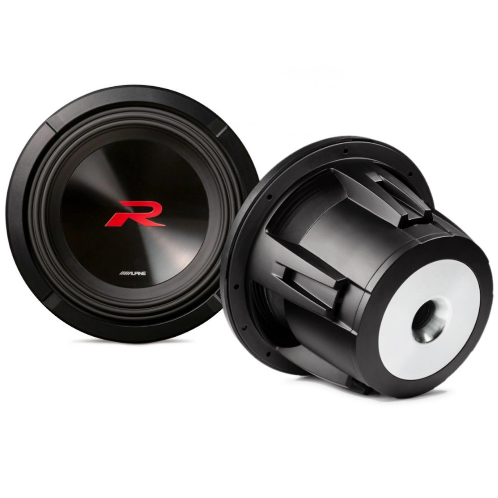 2-pack Alpine R2-W10D4, 10 tums baselement