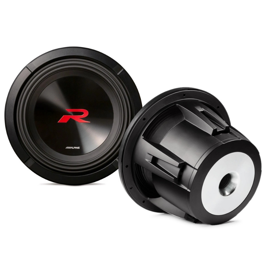 2-pack Alpine R2-W12D4, 12 tums baselement