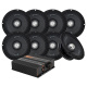 8-pack B2 RAGE8PV3 med MAX PA1-1500.2DZ1, SPL-paket 8-pack B2 RAGE8PV3 med MAX PA1-1500.2DZ1, SPL-paket