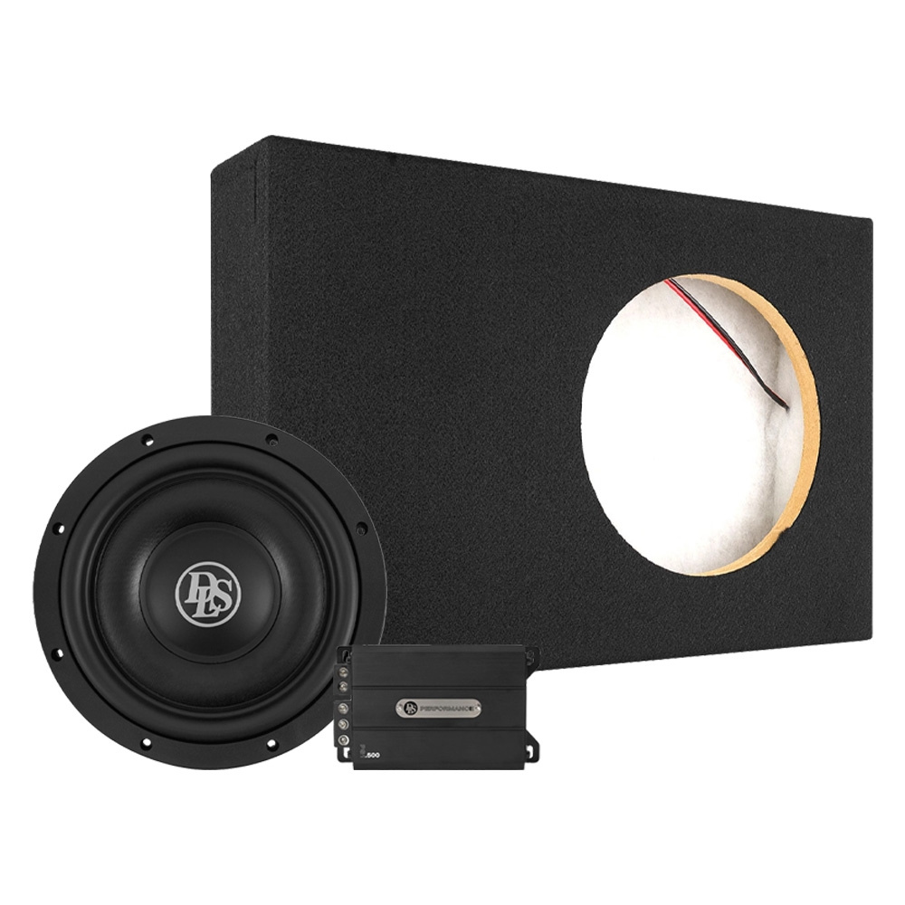 DLS RCS10.D2 i låda med PS1.500, slimmat baspaket