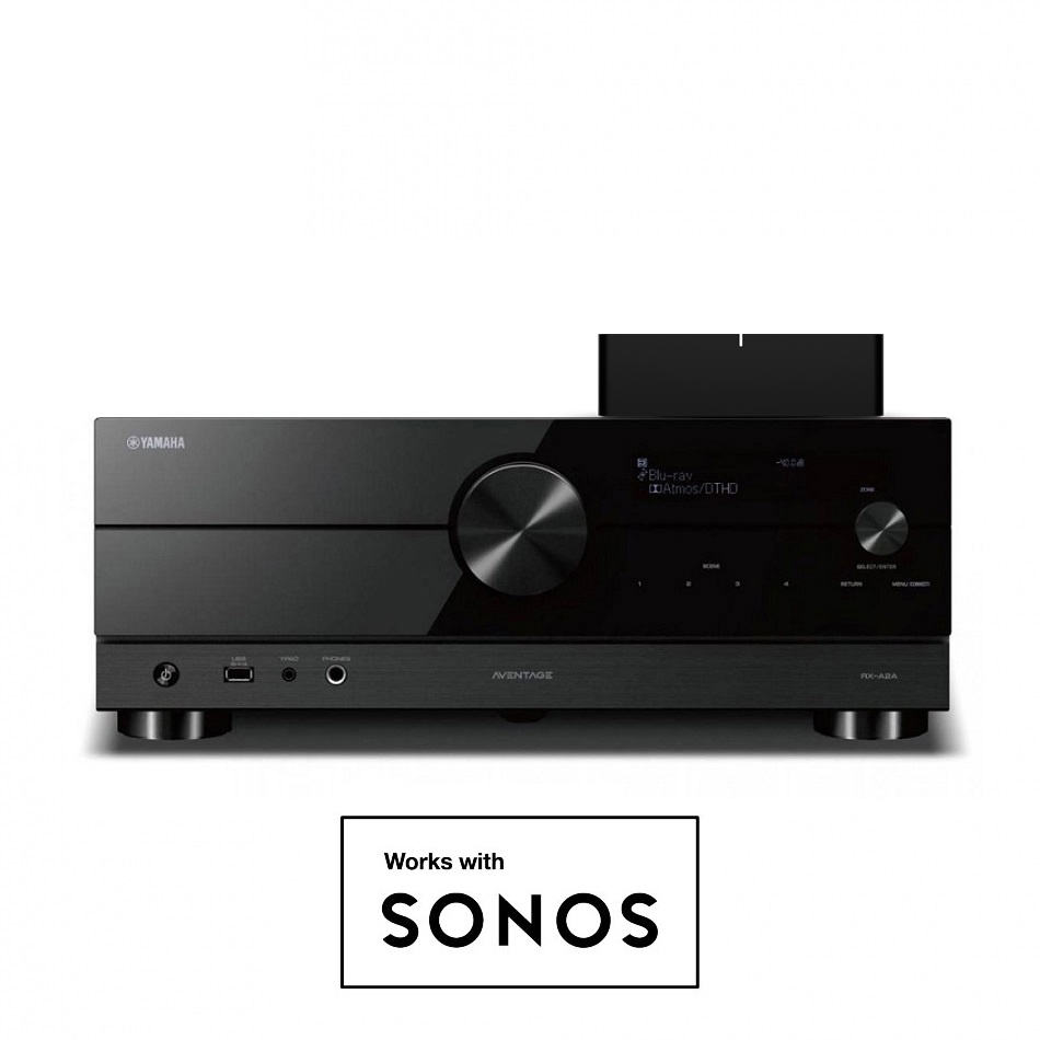 Yamaha Aventage RXA-2A med Sonos Port