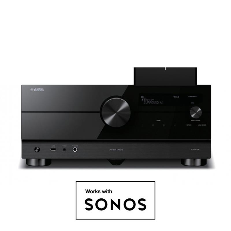 Yamaha Aventage RX-A6A med Sonos Port
