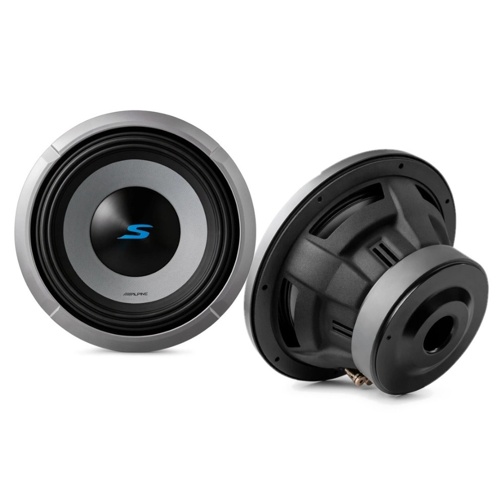 2-pack Alpine S2-W10D4, 10 tums baselement