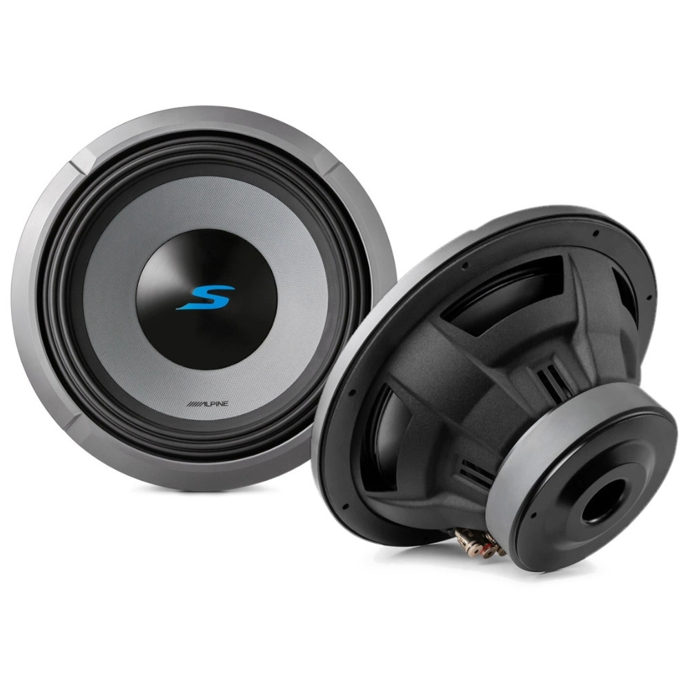 2-pack Alpine S2-W12D4, 12 tums baselement