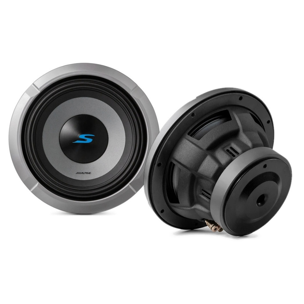 2-pack Alpine S2-W8D4, 8 tums baselement