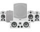 Dynavoice Magic S-4 EX Högtalarpaket 5.1 med Magic MW10, vit Dynavoice Magic S-4 EX Högtalarpaket 5.1 med Magic MW10, vit