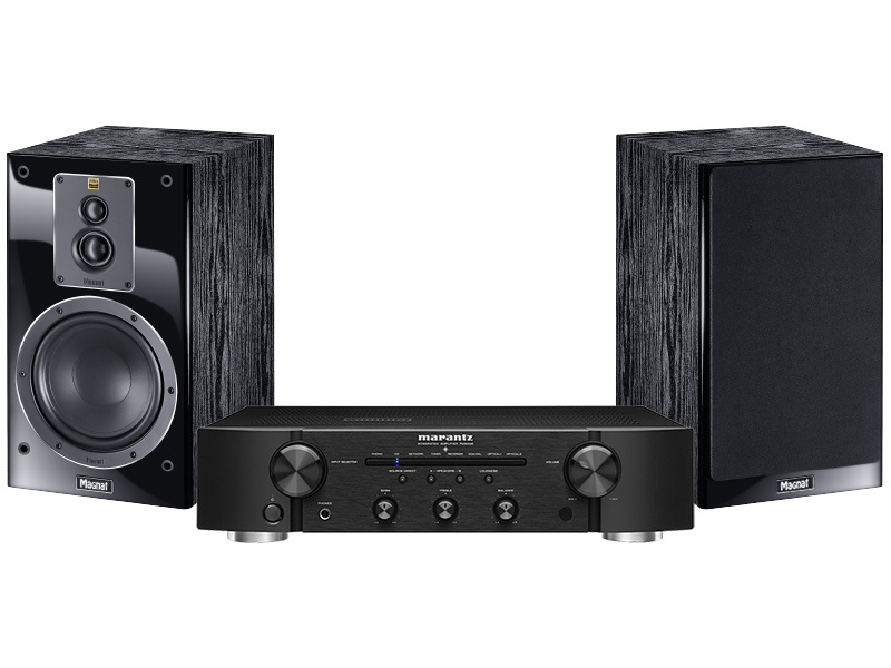 Magnat Signature 503 & Marantz PM6006, svart