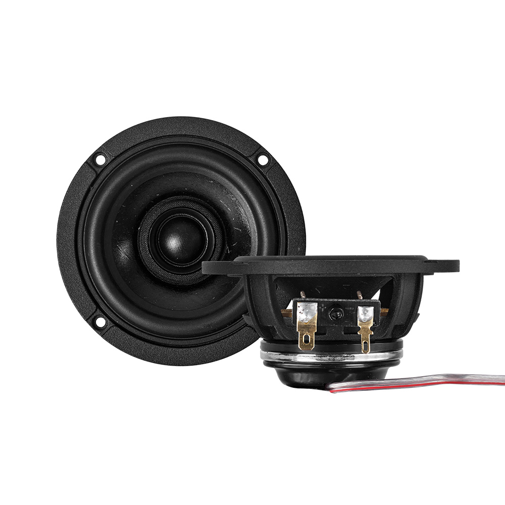 Koaxialhögtalare för instrumentbrädan, passar SAAB, rund design.