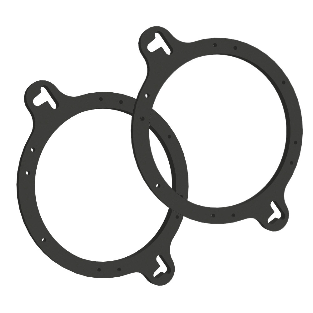 Framsystem till Saab 9-5 OG, inklusive monteringsringar.