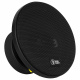 Bass Habit SPL Elite SE165CX i raggarplanka & SPL ELITE 550.2DF, raggarpaket Högtalare med svart nätgaller, designad för raggarpaket.