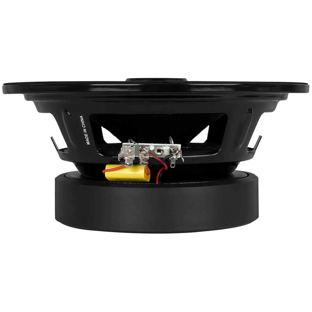 Koaxialhögtalare med 8 tum kon och monteringsdelar.