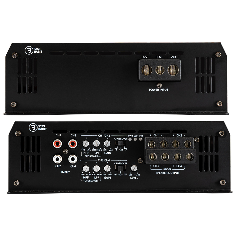 Bass Habit SPL Elite SE200M & SP25A i raggarplanka med slutsteg
