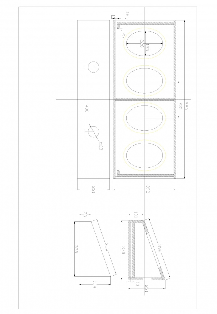 Bass Habit SPL Elite SE690CX i raggarplanka & SPL ELITE 550.2DF, raggarpaket