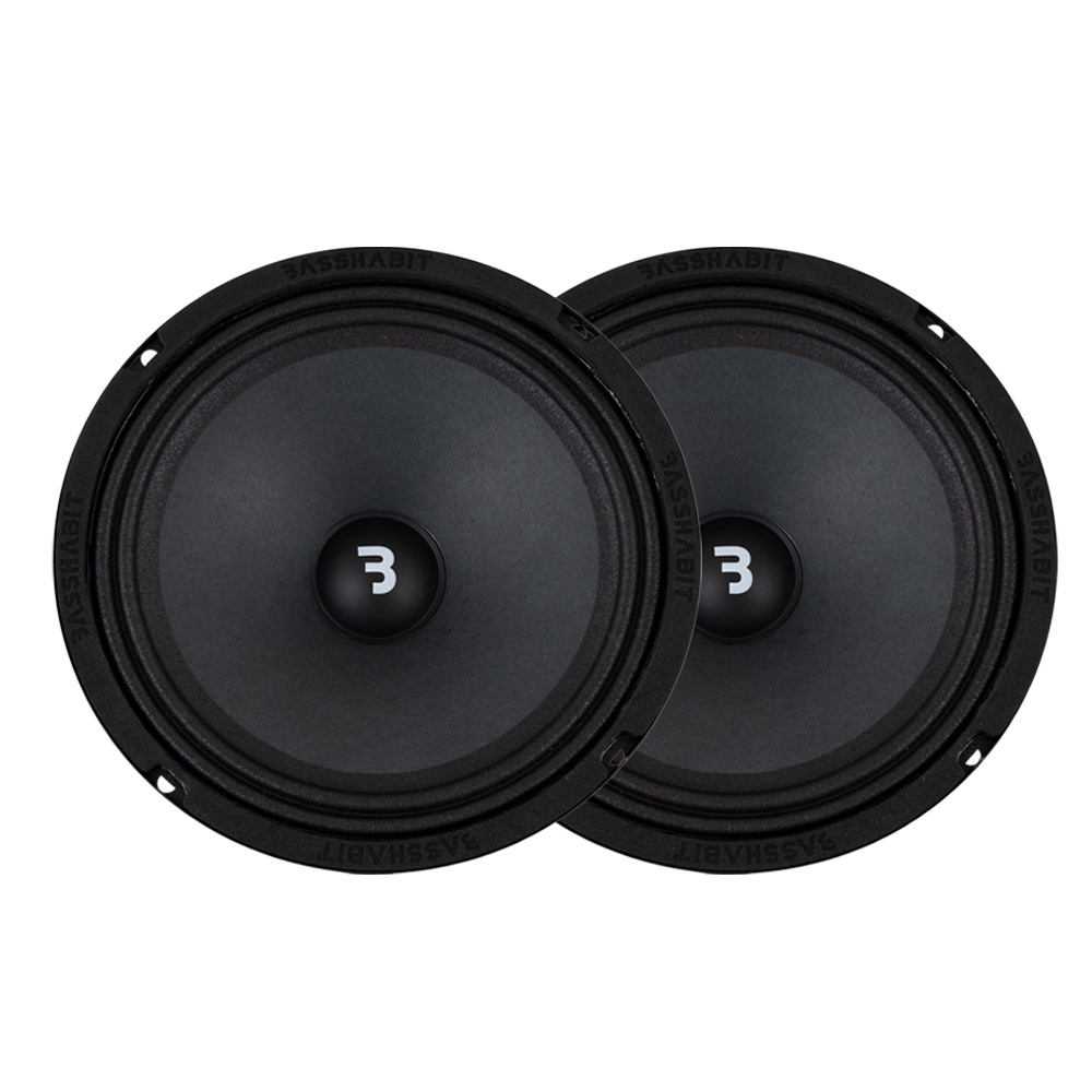 4-pack Bass Habit SP200M med SP25A i raggarplanka