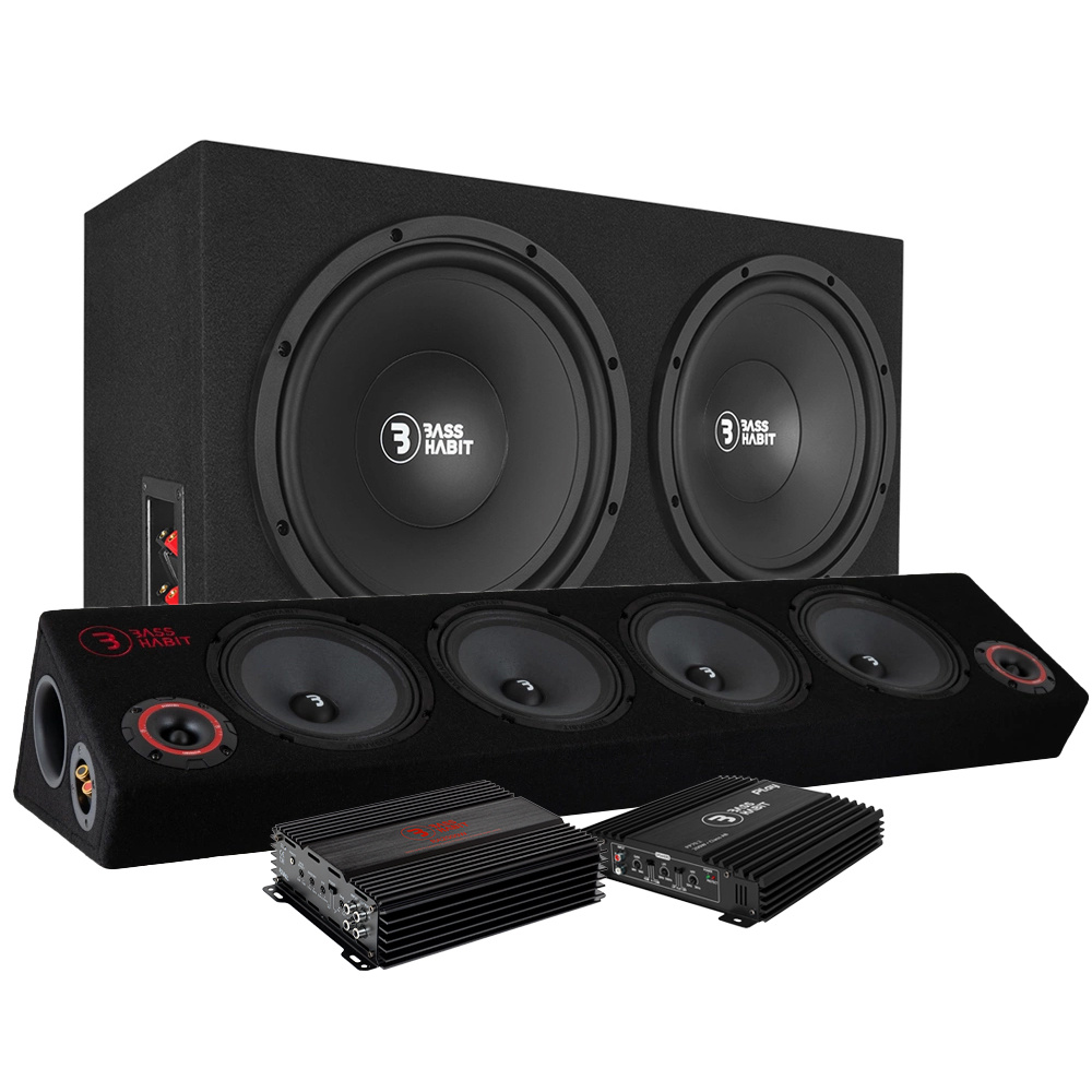 Bass Habit raggarsystem med 8\