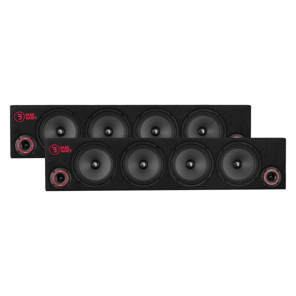 Två raggarlådor med 8\